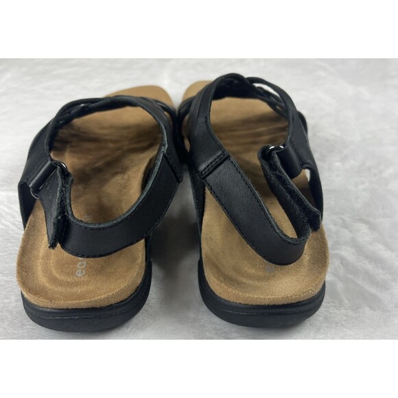 Easy Spirit Semar Sandal Leather Upper Comfort Black Size 6-1/2 NEW (no box) - Picture 6 of 7